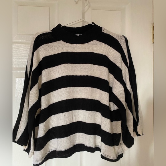 Splendid | Striped Dolman Sleeves Pullover Sweater Sz XS/S🎃 - Picture 6 of 9
